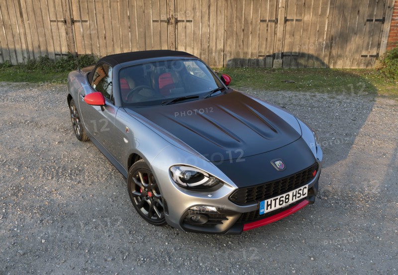2018 Fiat 124 Abarth Spider. Creator: Unknown.