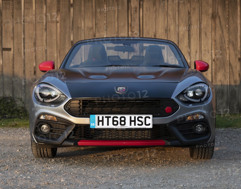 2018 Fiat 124 Abarth Spider. Creator: Unknown.