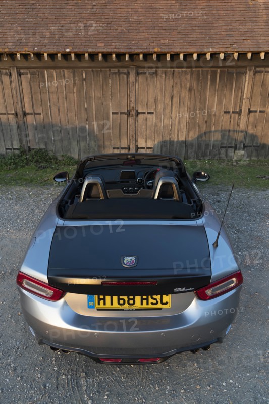 2018 Fiat 124 Abarth Spider. Creator: Unknown.