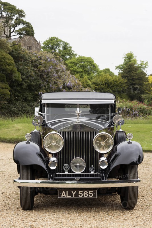 1933 Rolls Royce Phantom II Sedanca de Ville by Barker. Creator: Unknown.
