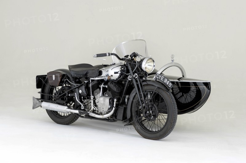 1936 Brough Superior 11-50 Special Combination. Creator: Unknown.