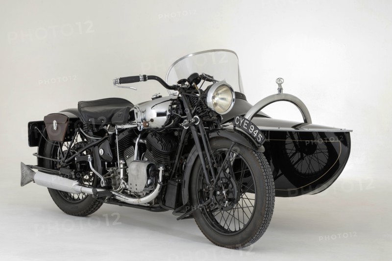 1936 Brough Superior 11-50 Special Combination. Creator: Unknown.
