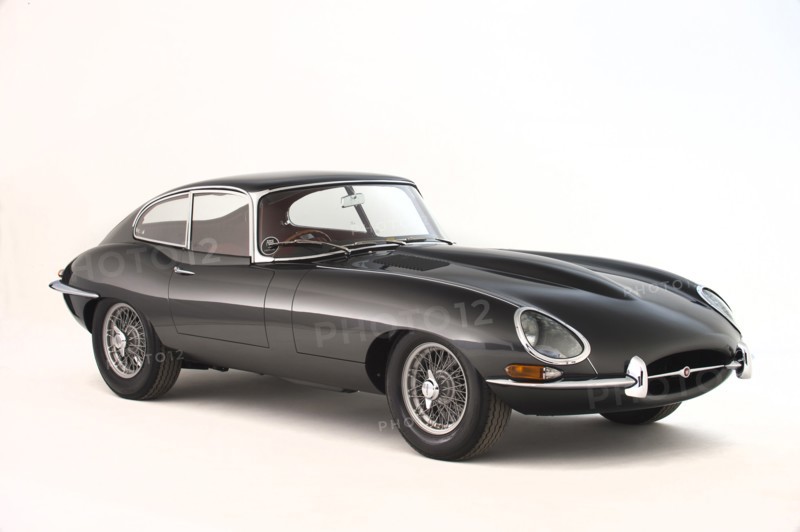 1966 Jaguar E type Series 1 fixed head coupe. Creator: Unknown.