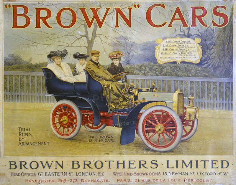 Brown Brothers Limited advertisement. Creator: Unknown.