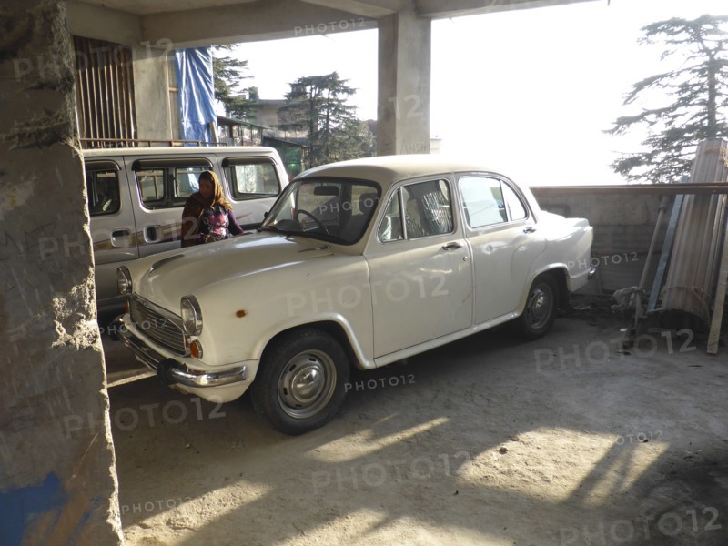 Hindustan in garage, India 2017. Creator: Unknown.