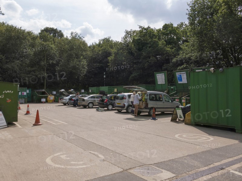 Recycling centre in Norfolk 2014. Creator: Unknown.