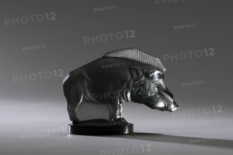 Sanglier Lalique mascot. Creator: Unknown.