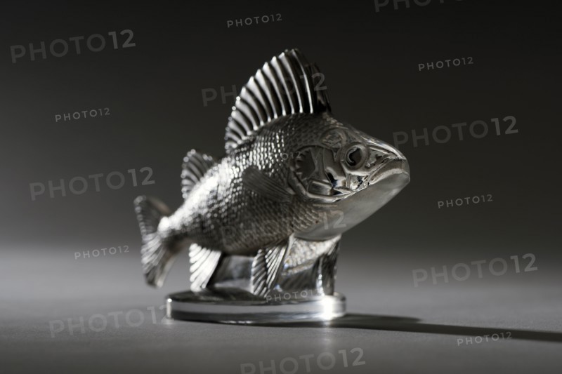 Perche clear Lalique mascot. Creator: Unknown.