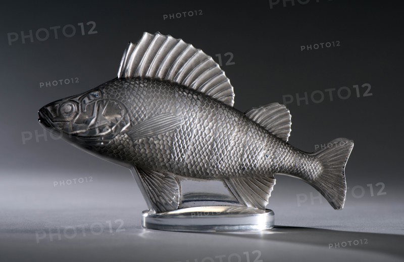 Perche clear Lalique mascot. Creator: Unknown.