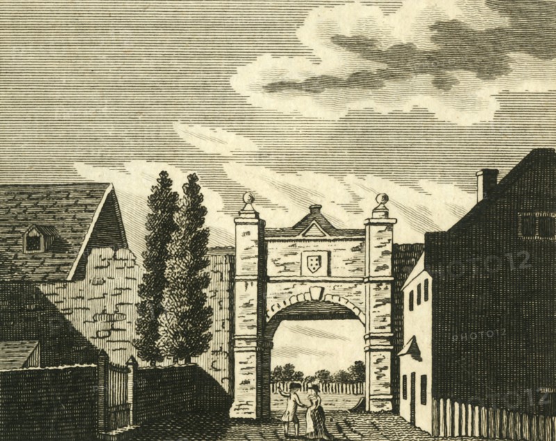'Wincheap Gate, at Canterbury', c1786. Creator: Unknown.