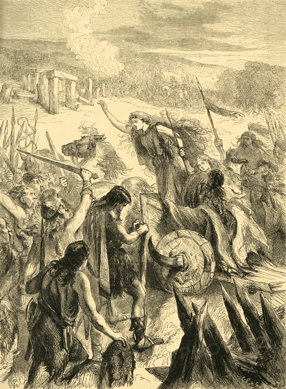 'Boadicea', 1873. Creator: Unknown.