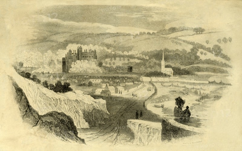 'Glenarm, Co. Antrim', mid-late 19th century.  Creator: James Howard Burgess.