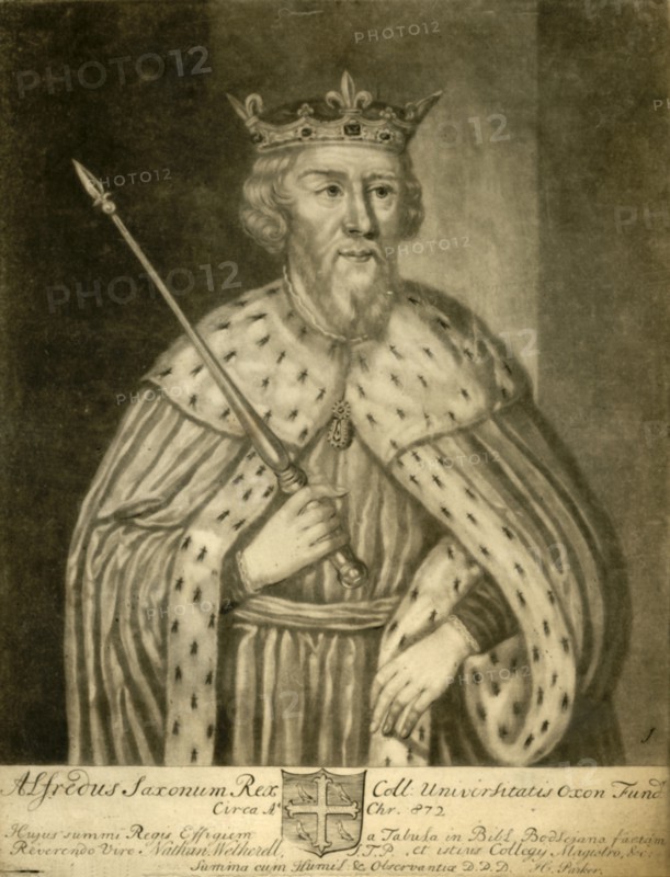 Alfred the Great, 1712. Creator: Unknown.