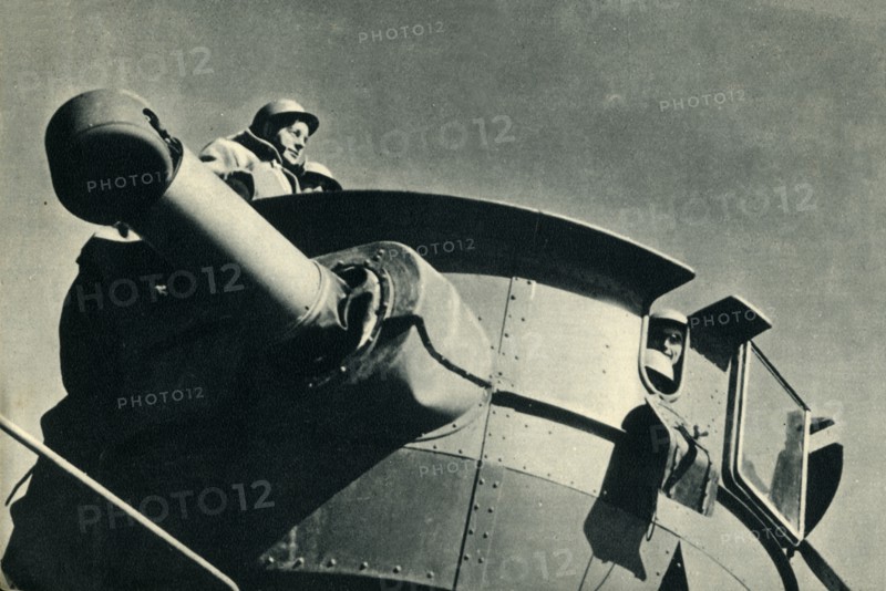 'On Board The Ark - on watch...', c1940, (1942). Creator: Unknown.