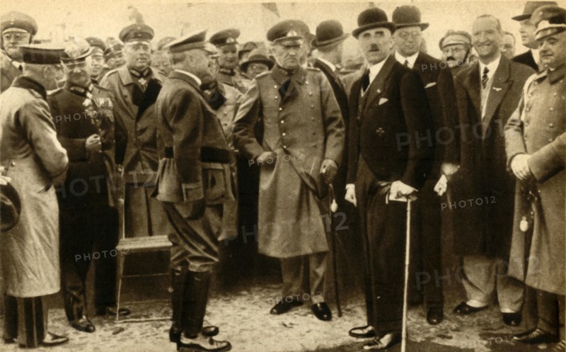 Franz von Papen and Kurt von Schleicher, 1932, (1933).  Creator: Unknown.