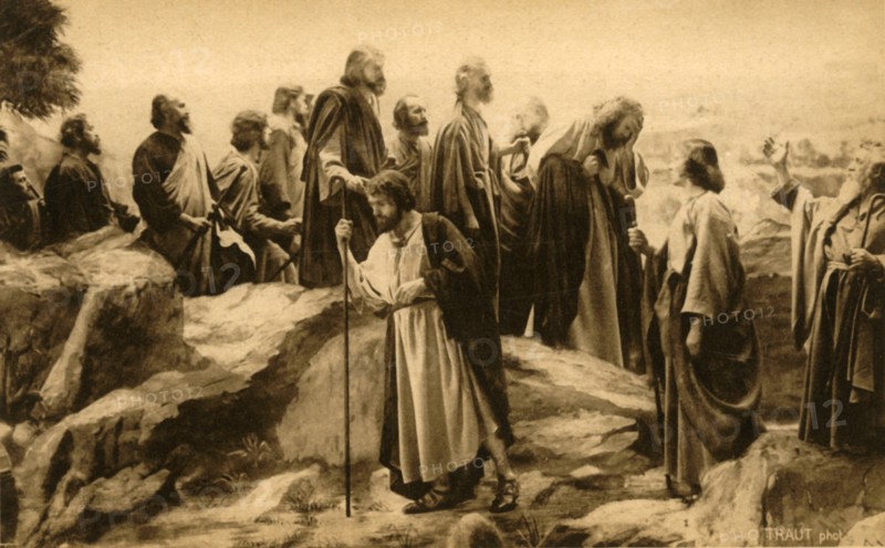 The journey to Jerusalem, 1922.  Creator: Henry Traut.