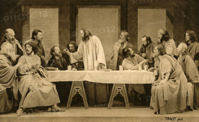 The Last Supper, 1922.  Creator: Henry Traut.
