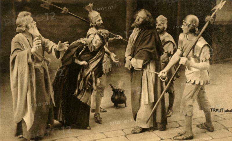 The meeting after the denial, 1922. Creator: Henry Traut.