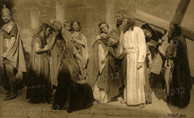 Episode on the Way of the Cross, 1922.  Creator: Henry Traut.