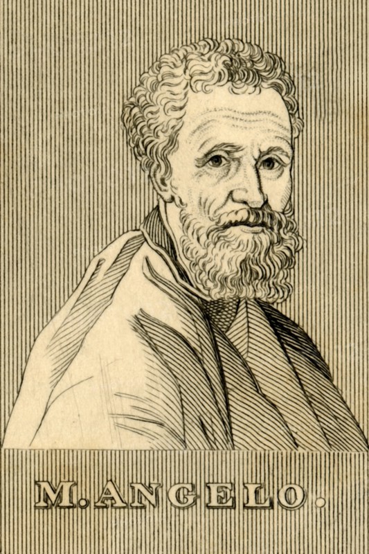 'M. Angelo', (1475-1564), 1830. Creator: Unknown.