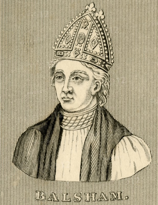 'Balsham', (died 1286), 1830. Creator: Unknown.