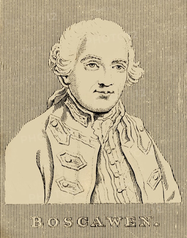 'Boscawen', (1711-1761), 1830. Creator: Unknown.