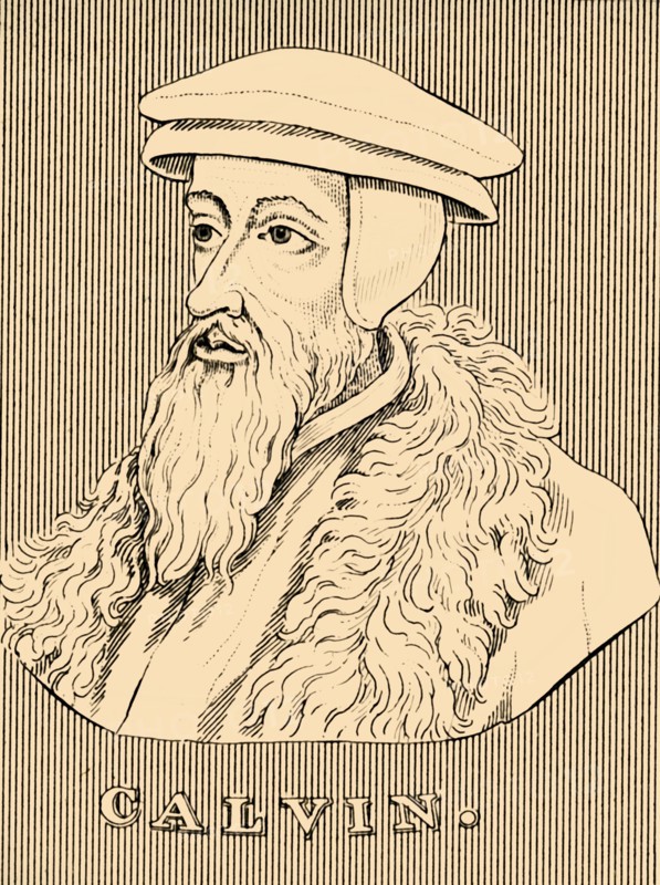 'Calvin', (1509-1564), 1830. Creator: Unknown.