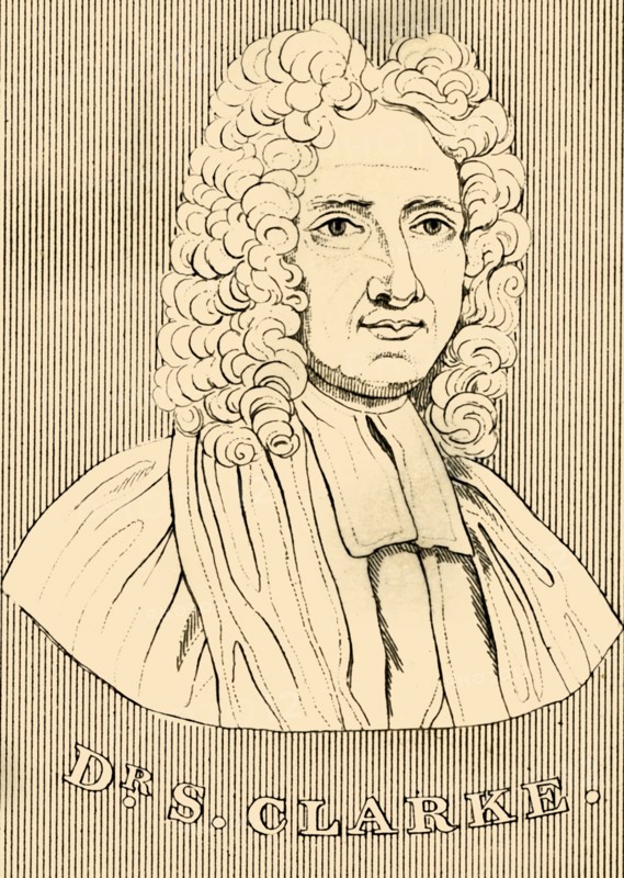 'Dr S. Clarke', (1675-1729), 1830. Creator: Unknown.