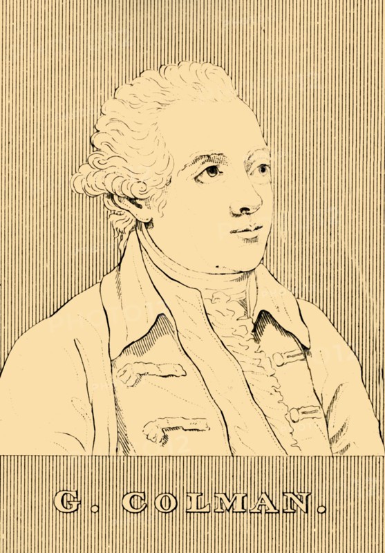 'G. Colman', (1732-1794), 1830. Creator: Unknown.