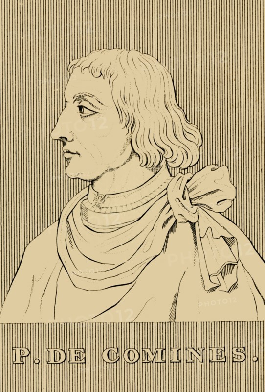 'P. De Comines', (1447-1511) , 1830. Creator: Unknown.