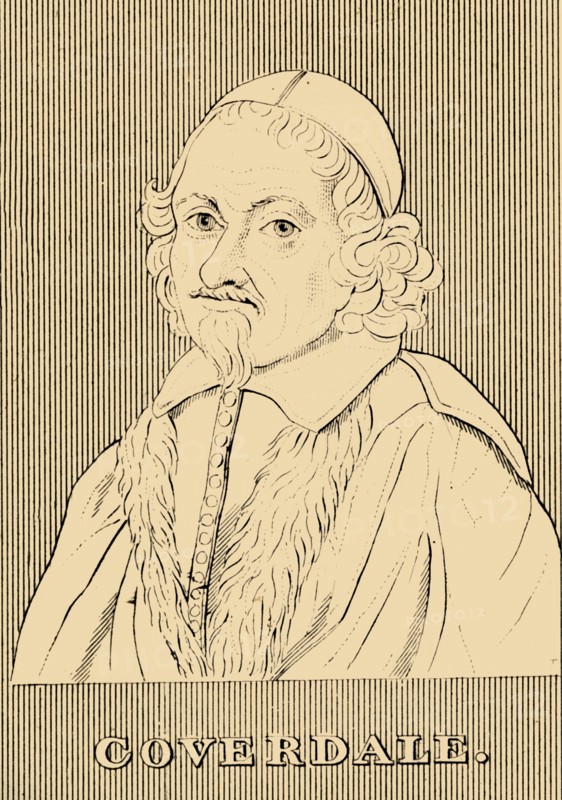 'Coverdale', (1488-1569), 1830. Creator: Unknown.