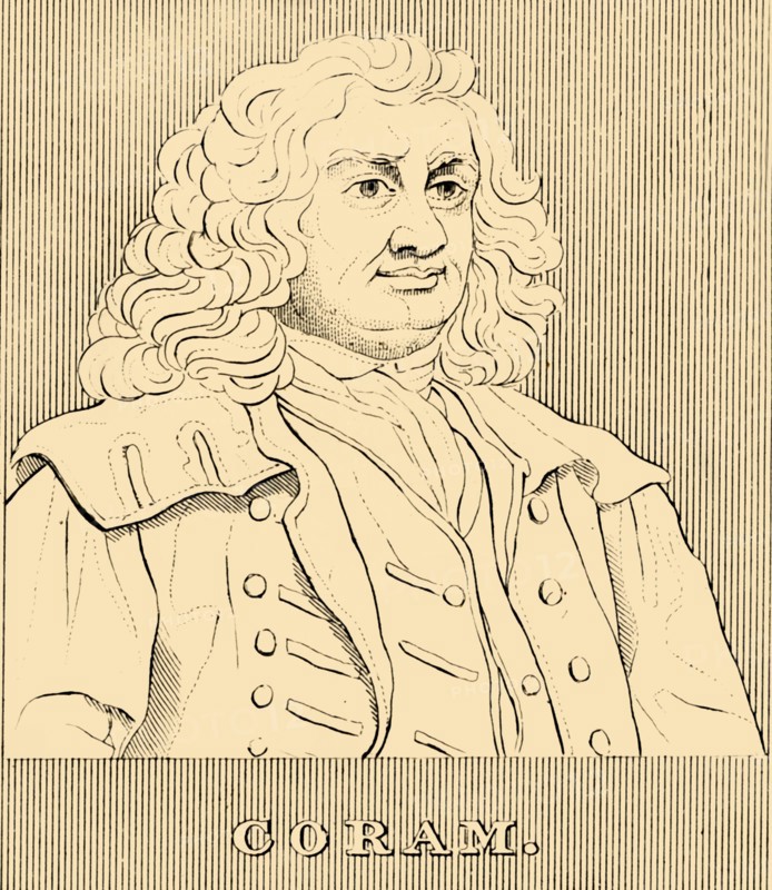 'Coram', (c1668-1751), 1830. Creator: Unknown.