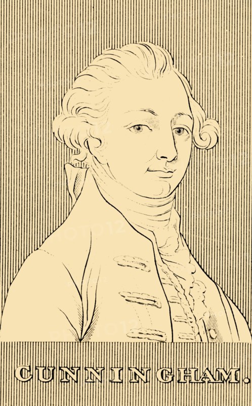 'Cunningham', (1729-1773), 1830. Creator: Unknown.
