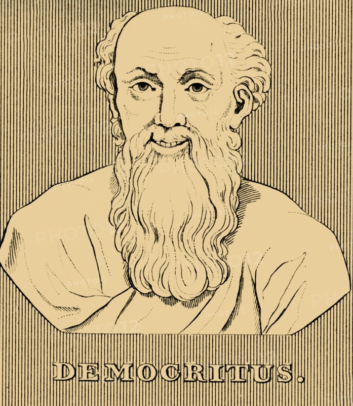 'Democritus', (c460-370 BC), 1830. Creator: Unknown.