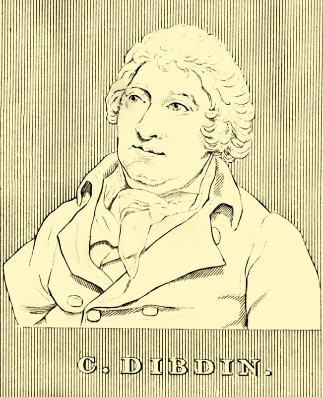 'C. Dibdin', (c1745-1814), 1830. Creator: Unknown.