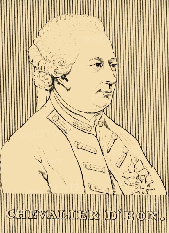 'Chevalier D'Eon', (1728-1810), 1830. Creator: Unknown.
