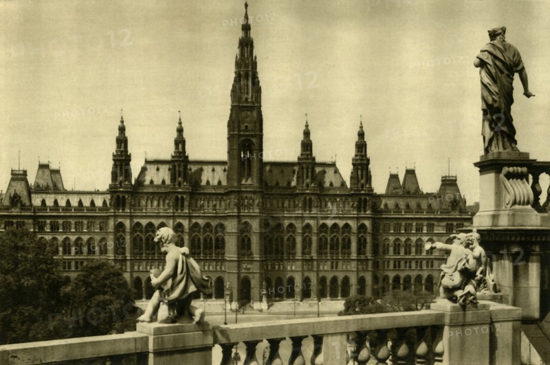 The Town Hall, Vienna, Austria, c1935. Creator: Unknown.