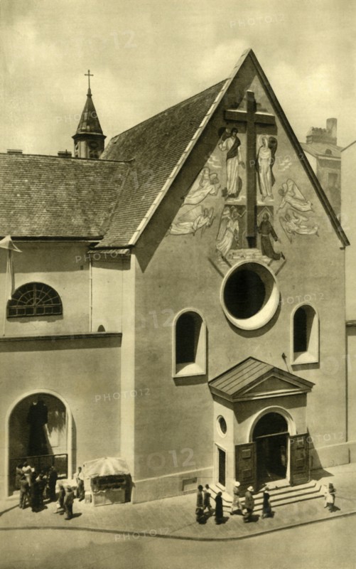 The Capuchin Church, Vienna, Austria, c1935.  Creator: Unknown.