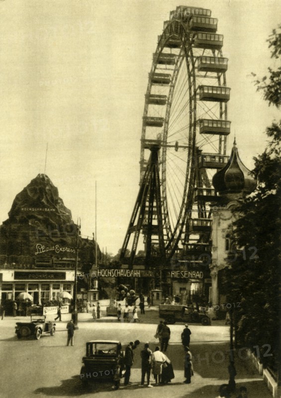 The Wiener Riesenrad, Vienna, Austria, c1935. Creator: Unknown.