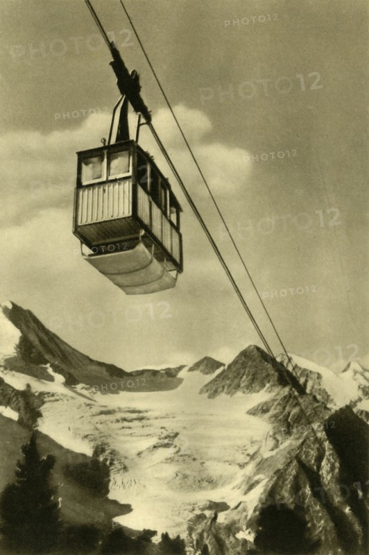 Patscherkofelbahn, Innsbruck, Tyrol, Austria, c1935.  Creator: Unknown.