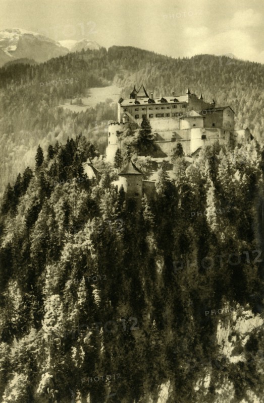 Hohenwerfen Castle, Werfen, Austria, c1935. Creator: Unknown.