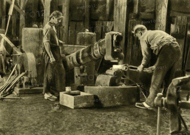 Metalworkers, Styria, Austria, c1935. Creator: Unknown.