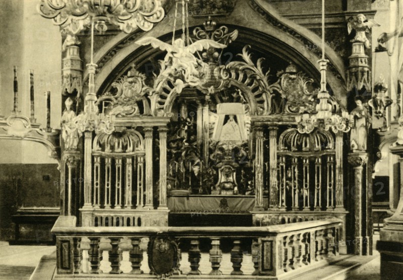 Altar of the Virgin Mary, Mariazell, Styria, Austria, c1935. Creator: Unknown.