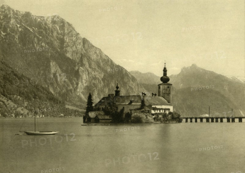 Schloss Ort, Traunsee, Upper Austria, c1935.  Creator: Unknown.