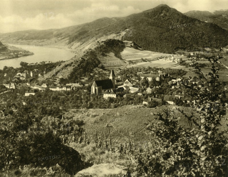 Spitz an der Donau, Wachau, Lower Austria, c1935.  Creator: Unknown.