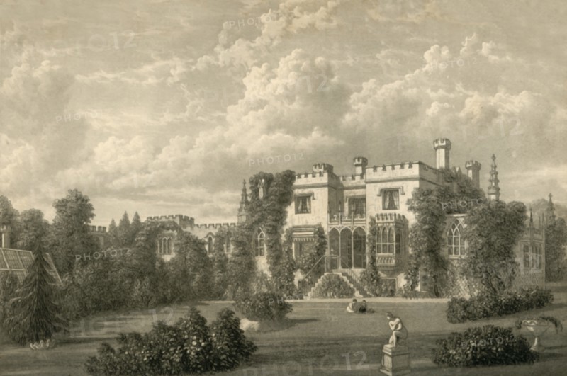 'Saxonbury Lodge', 1835. Creator: William Westall.