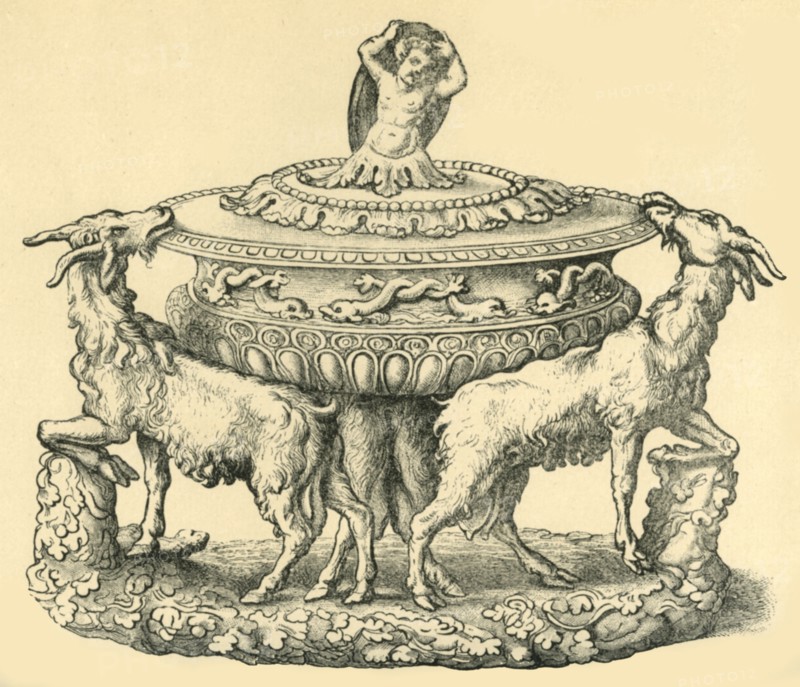 Design for a tureen or salt cellar, mid 16th century, (1881). Creator: Unknown.