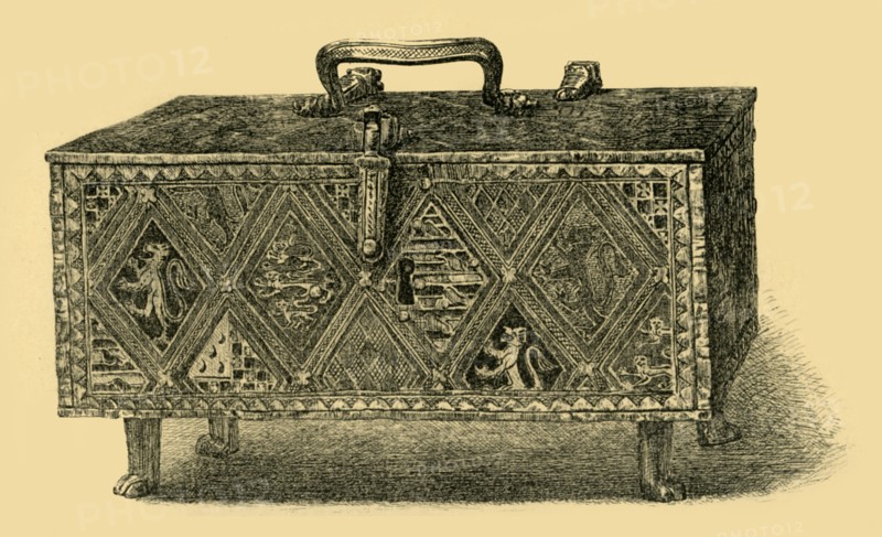 The Valence Casket, c1305-1312, (1881).  Creator: W Harbutt.