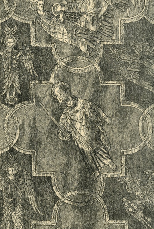 Detail of the Syon Cope, 1310-1320. (1881). Creator: J. I. Williamson.