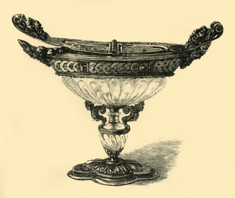 Incense boat, 1550-1600, (1881).  Creator: F Brown.